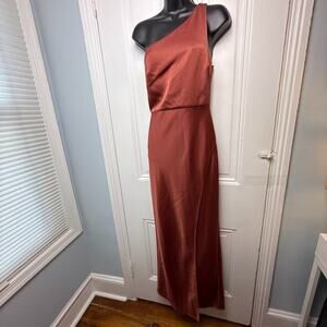 anthropologie bridesmaid dresses sale bridesmaid dress shopping nyc NWT Bhldn Anthropologie Navy Blue Matisse Ruched Cap Sleeve Formal Gow Queen City Resale